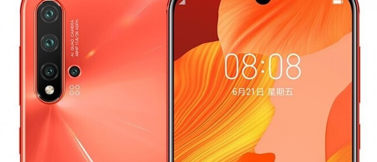 Huawei 5 Pro images show off quad and a waterdrop notch display - GSMArena.com