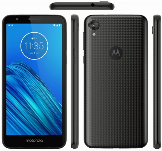 Motorola Moto E6 appears in a new render with textured back