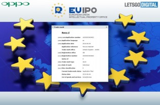 The EUIPO listings of Reno Z and Reno F