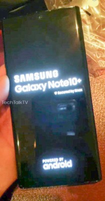 Samsung Galaxy Note10+, image source: TechTalkTV