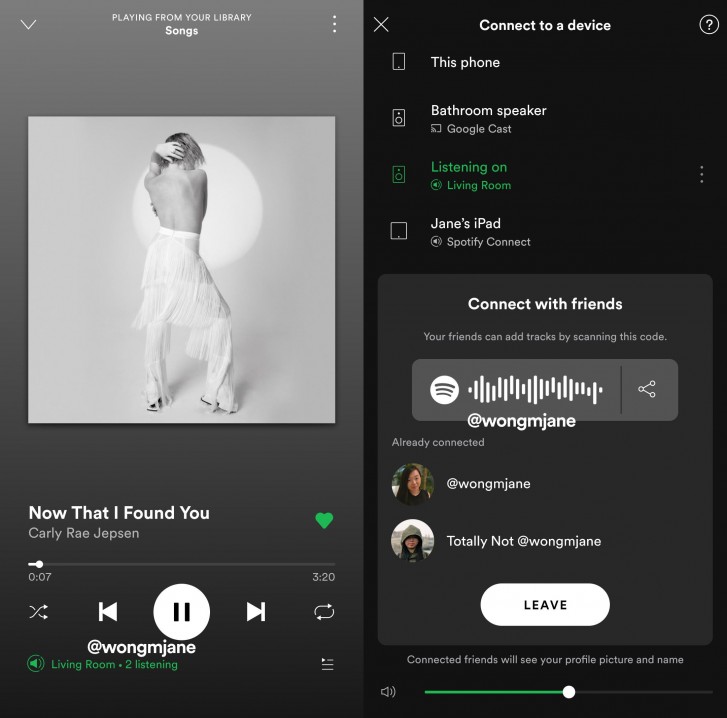 access spotify listening history