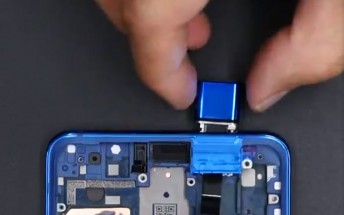 Disassembly video of Xiaomi Mi 9T shows off pop-up camera, in-display FP reader