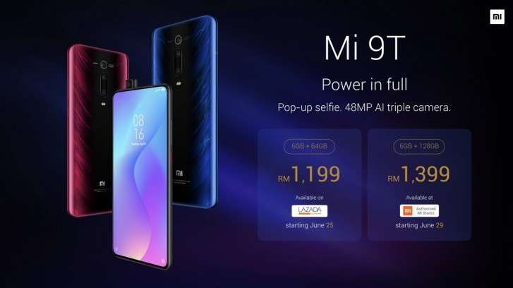 Xiaomi Mi 9T launched in Malaysia, coming to the Philippines on June 24