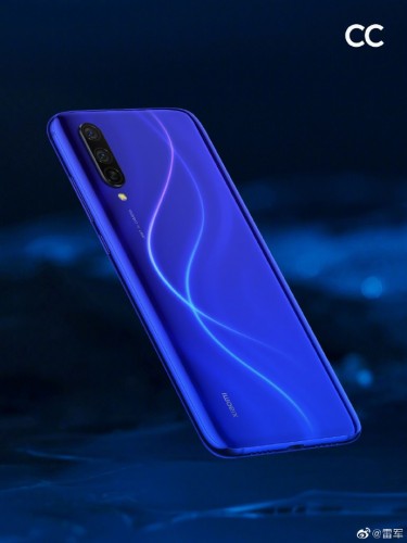 Xiaomi Mi CC9 in Dark Blue Planet color