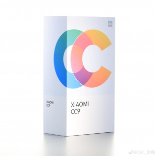 Xiaomi Mi CC9 retail box (leaked renders)