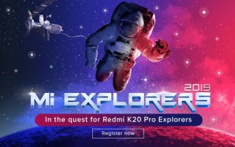 Xiaomi India is looking for 48 Explorers of the new Redmi K20 Pro