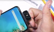 Asus Zenfone 6's flip up selfie camera gets banged and twisted, survives