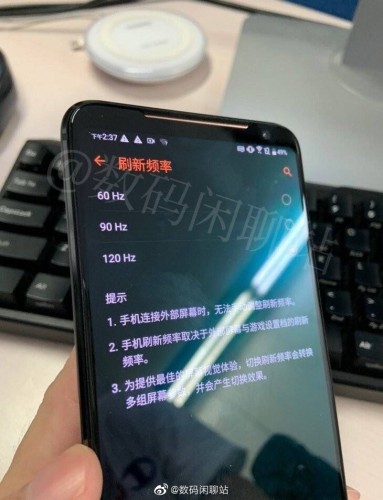 Asus ROG Phone 2 live images surface