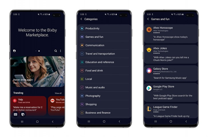 Samsung launches Bixby Marketplace in US and South Korea