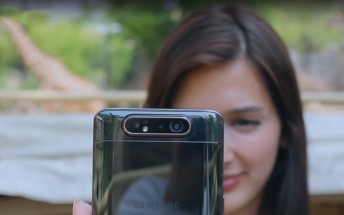 Promo video shows off the strengths of the Samsung Galaxy A80 camera