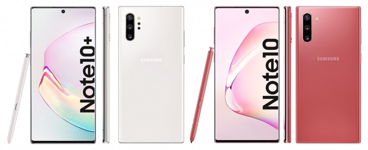 Here's the Galaxy Note10+ in Aura White - GSMArena.com news