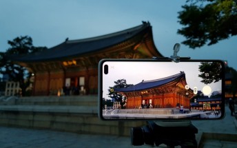 Samsung posts Night mode photos shot with the Galaxy S10+