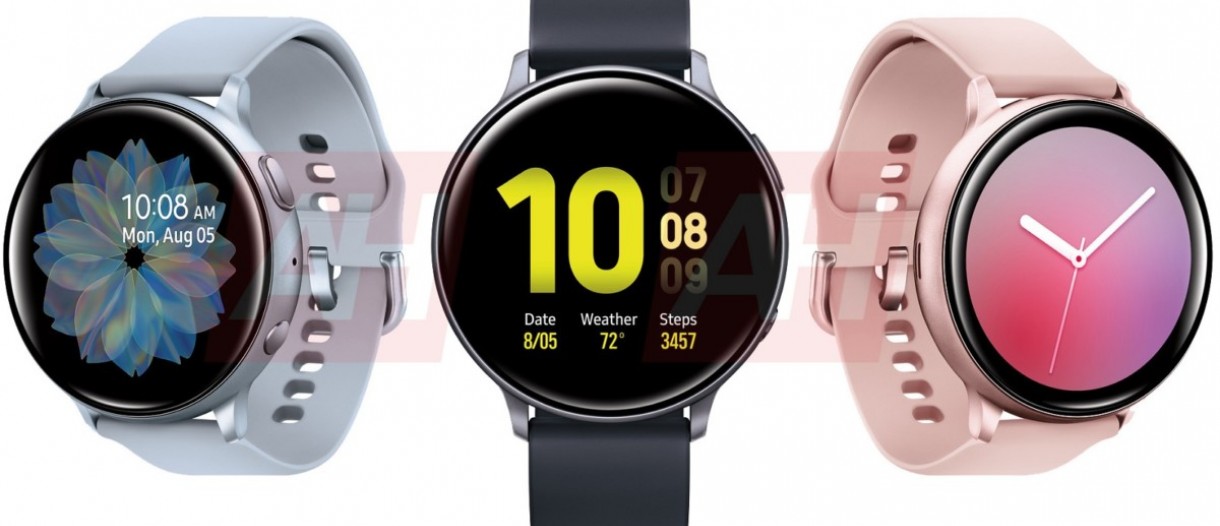 Samsung Galaxy Watch Active 2 Leak Shows It In All Colors Gsmarena Com News