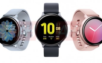 Samsung Galaxy Watch Active 2 leak shows it in all colors