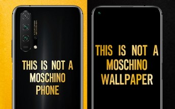 Honor 20 Pro Moschino Edition arrives tomorrow