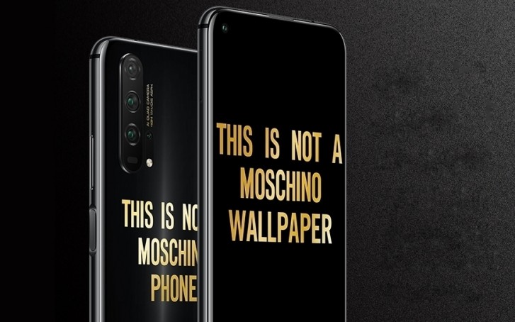 Honor 20 Pro Moschino Edition arrives tomorrow