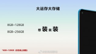 Huawei nova 5i Pro color and storage options