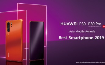 Huawei P30 and P30 Pro earn Best Smartphone 2019 award at MWC Shanghai