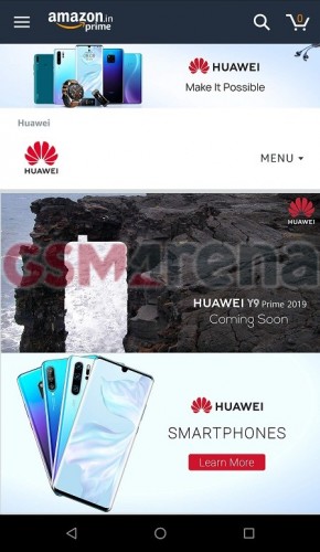 Huawei Y9 Prime (2019) coming soon to India
