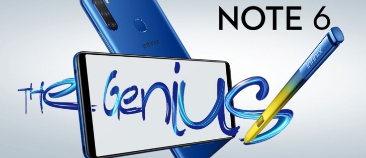 Infinix Note 6 Announced With Triple Camera X Pen Stylus Gsmarena Com News