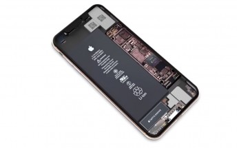 Here's the redesigned logic board of the Apple iPhone XI