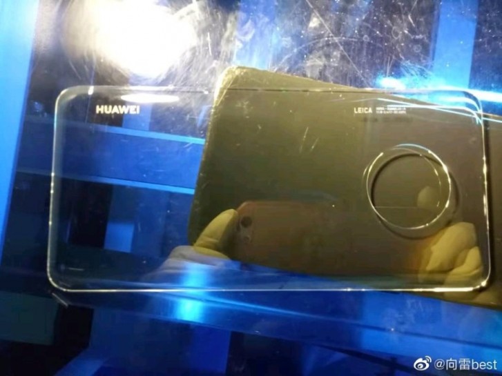 Alleged back glass for Huawei Mate 30 Pro leaks, shows huge circular camera cutout