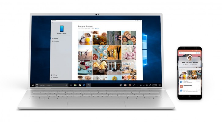 Microsoft's Your Phone app syncs photos, texts and notifications to your PC