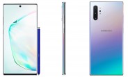 Samsung Galaxy Note10 and Note10+ press renders leak showing gradient paint job