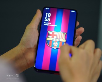 Oppo Reno 10x zoom FC Barcelona Edition UI