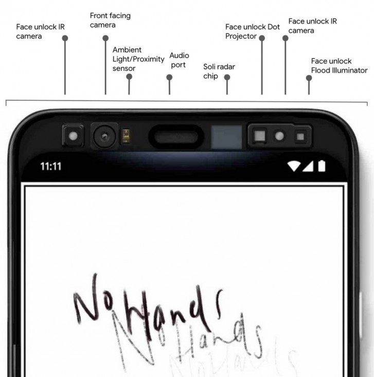 Google reveals Pixel 4 will have face unlock and motion gestures