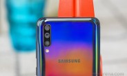 Samsung Galaxy A70 gets Night Mode and July security patch with latest update