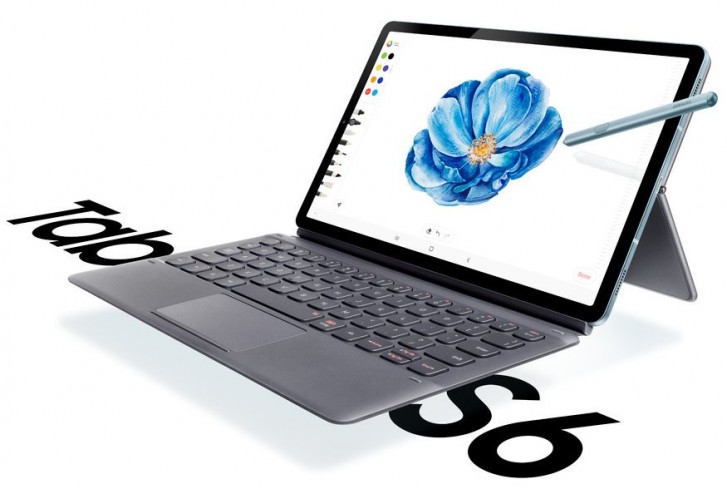 galaxy tab s6 with keyboard