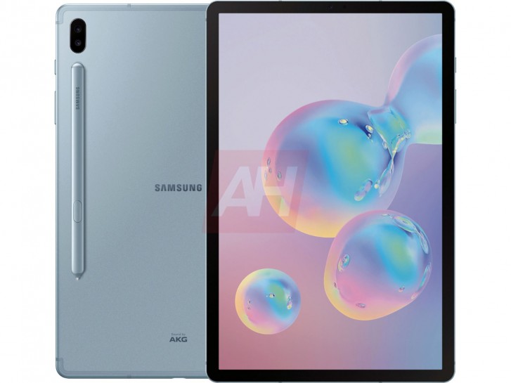 New Samsung Galaxy Tab S6  render shows off keyboard case 