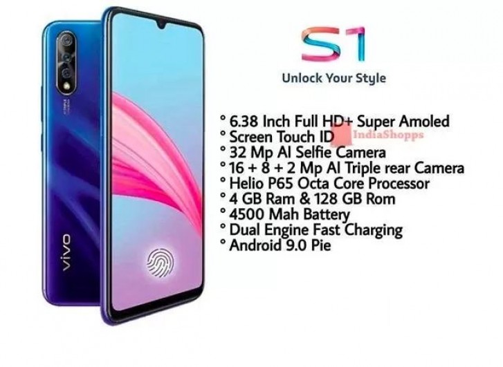 vivo S1 will come with Helio P65 chipset, launches soon