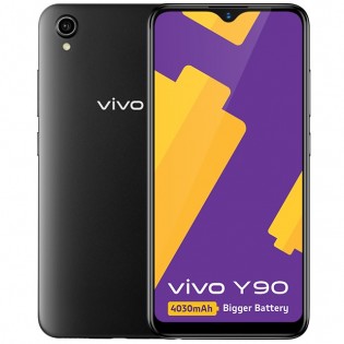 vivo Y90 in Black color