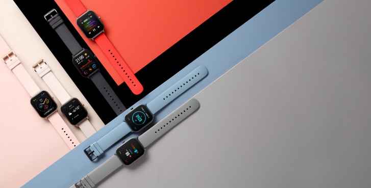 Huami unveils square Amazfit GTS, new round watch, teases smart band