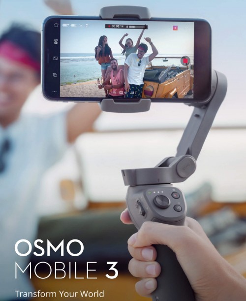 DJI launches Osmo Mobile 3 - a smart, foldable gimbal for