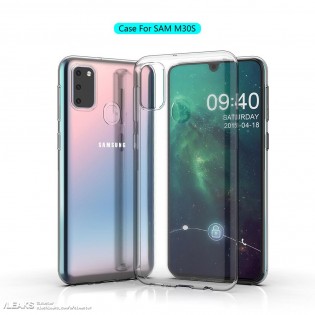Samsung Galaxy M30s case renders