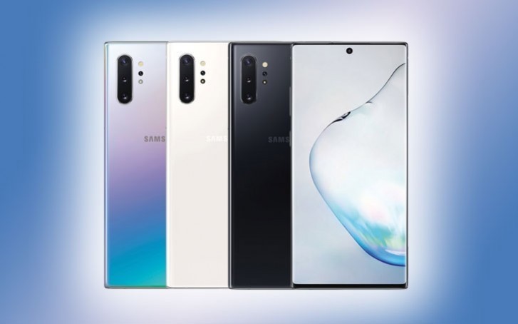 Blue Galaxy Note10+ pops up hours before launch