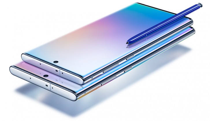 Samsung Galaxy Note10 And Note10 Arrive With New S Pen Faster Charging Gsmarena Com News