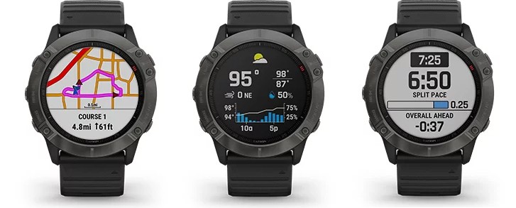 Garmin unveils Fenix 6X Pro Solar, its first (partially) solar-powered smartwatch