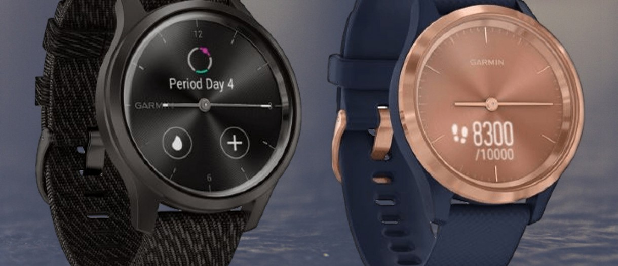 Six Garmin smartwatches leak Vivomove Style has watch hands and