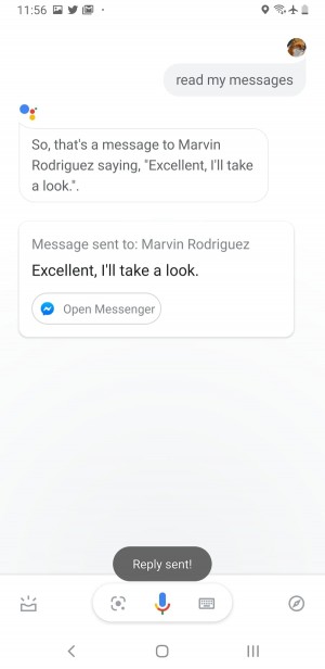 Google Assistant can now read and reply to messages on some third-party apps