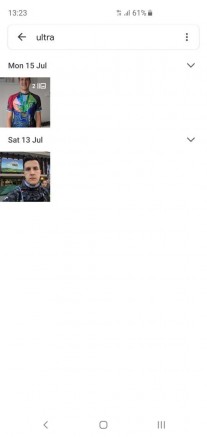Text search in Google Photos on Android