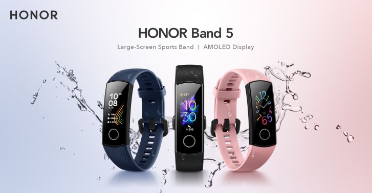 Honor Band 5 launched in India with AMOLED display and heart rate monitor