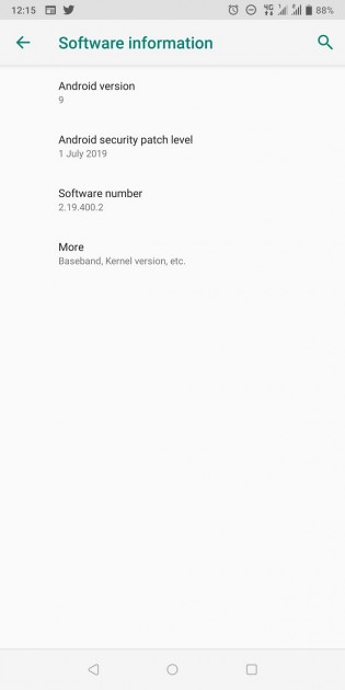HTC U11+ Android Pie update