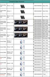 List of ESR cases for three iPhone 11 models