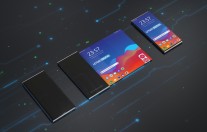 Renders of the rollable smartphone