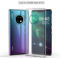 Previously depicted Huawei Mate 30 Pro design