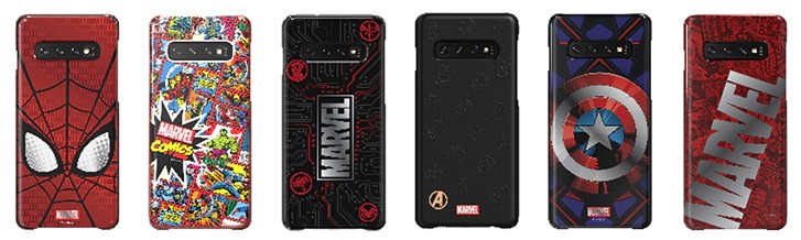 Galaxy S10's Marvel cases
